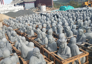 佳木斯妙觉寺五百罗汉