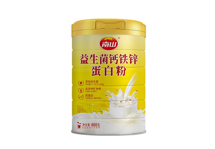 益生菌钙铁锌蛋白粉-800克-单色高盖