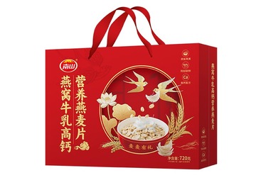 燕窝牛乳高钙营养燕麦片礼盒