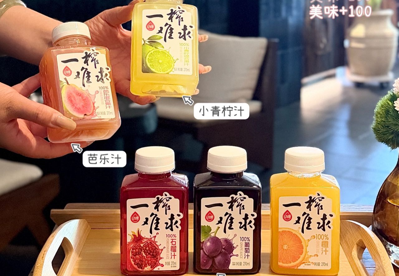 动康•一榨难求100%NFC果汁