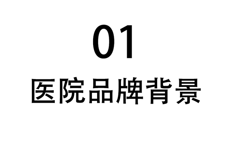 医院品牌背景