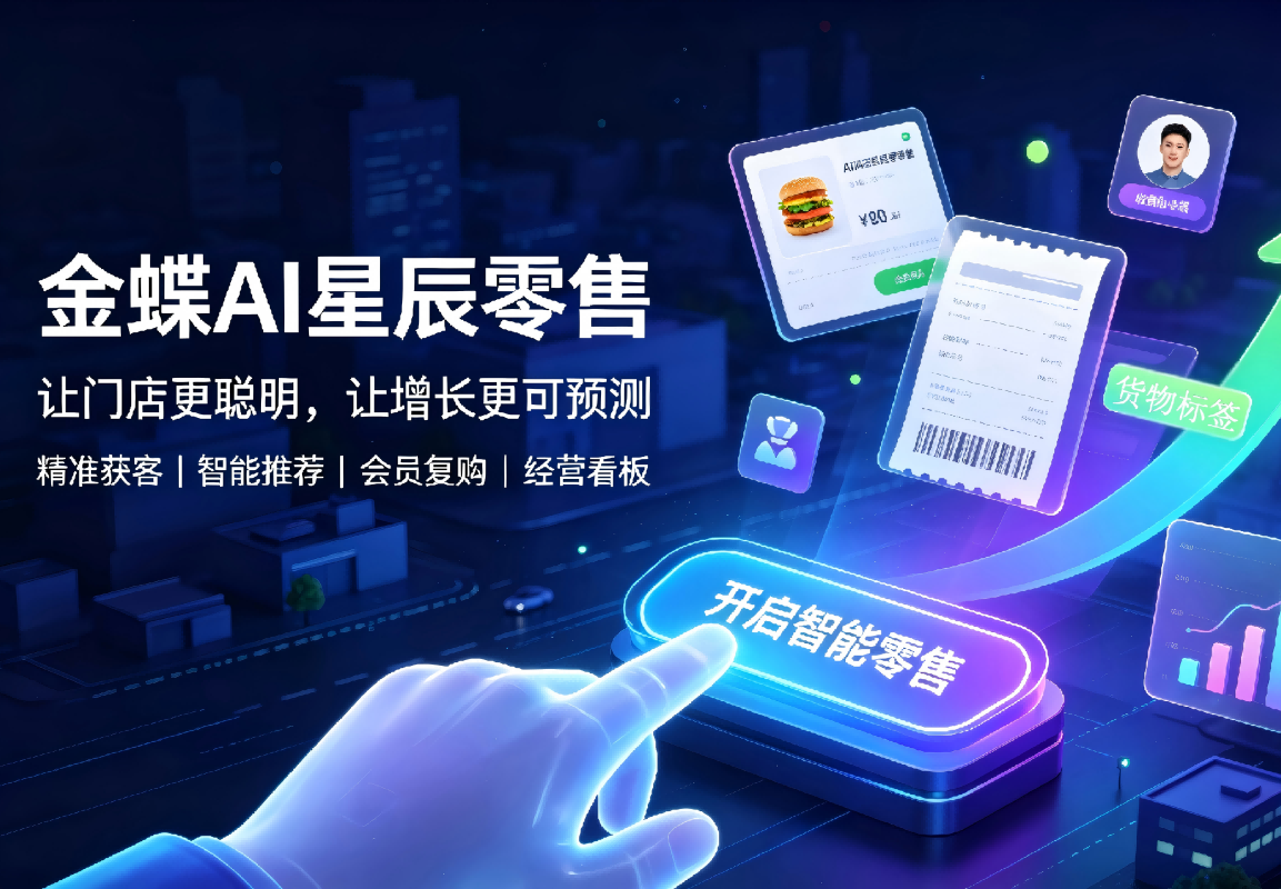 金蝶AI星辰零售云