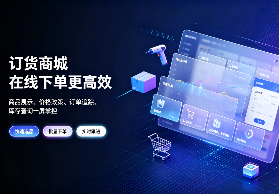 金蝶AI星辰-订货商城
