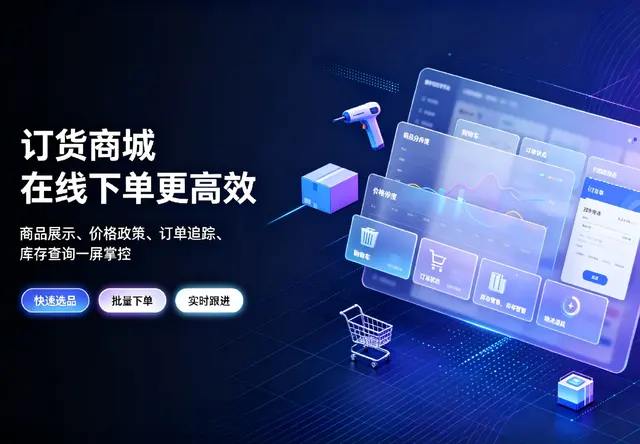 金蝶AI星辰-订货商城