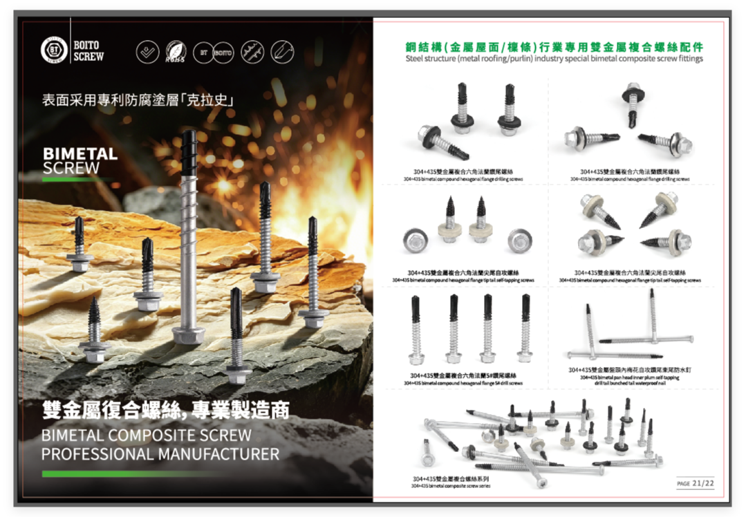 410不锈钢钻尾螺丝