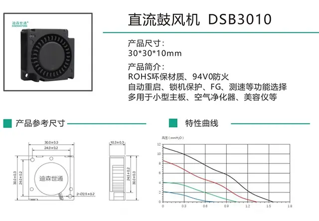 直流鼓风机 DSB3010