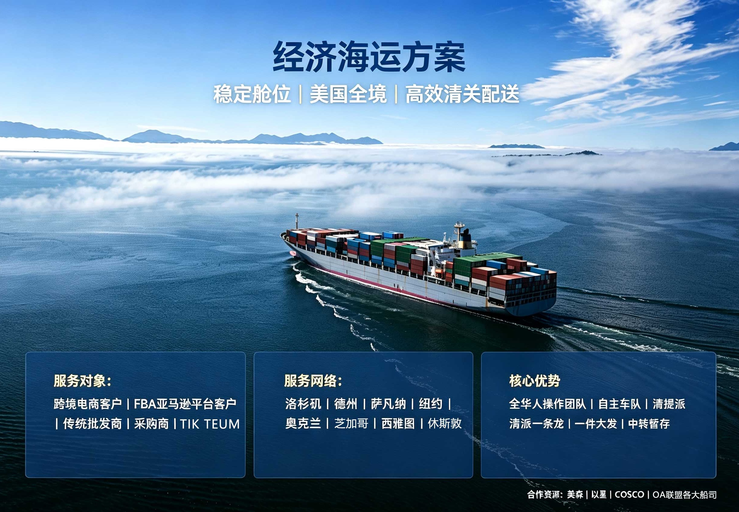 经济海运方案