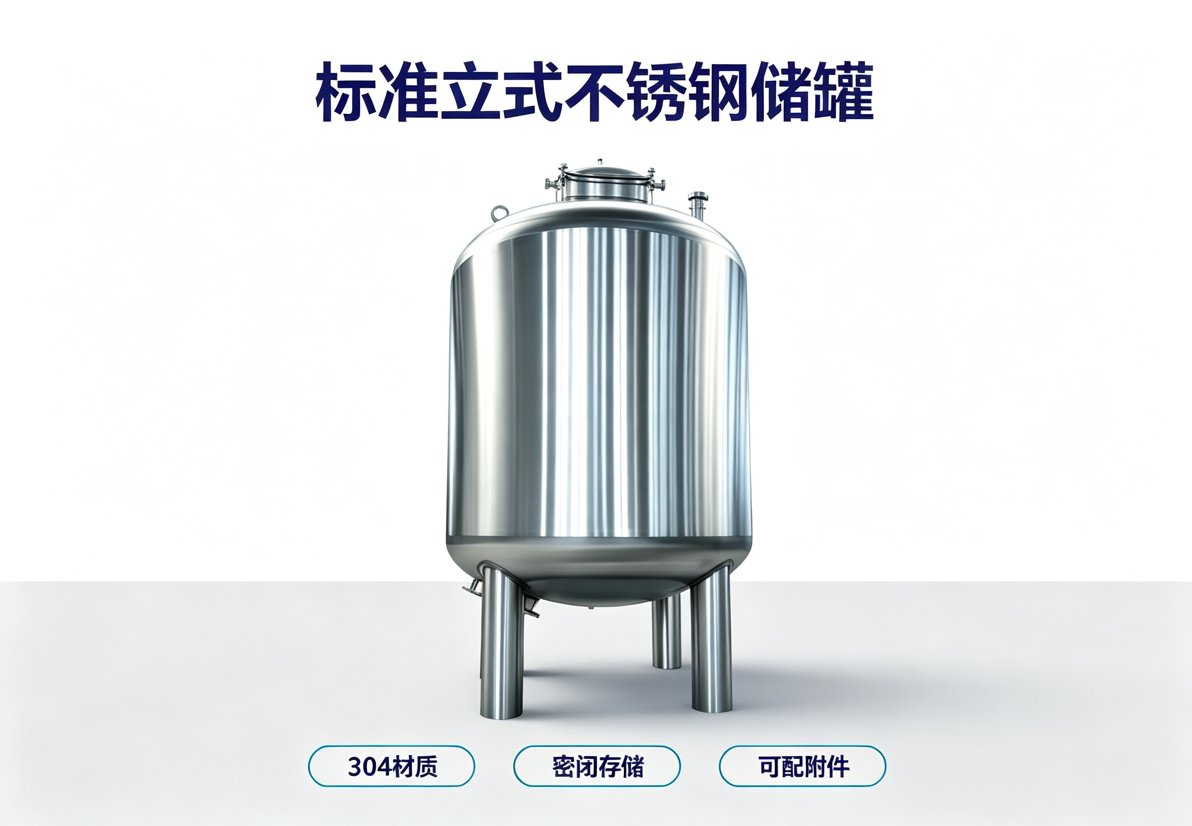 标准立式不锈钢储罐