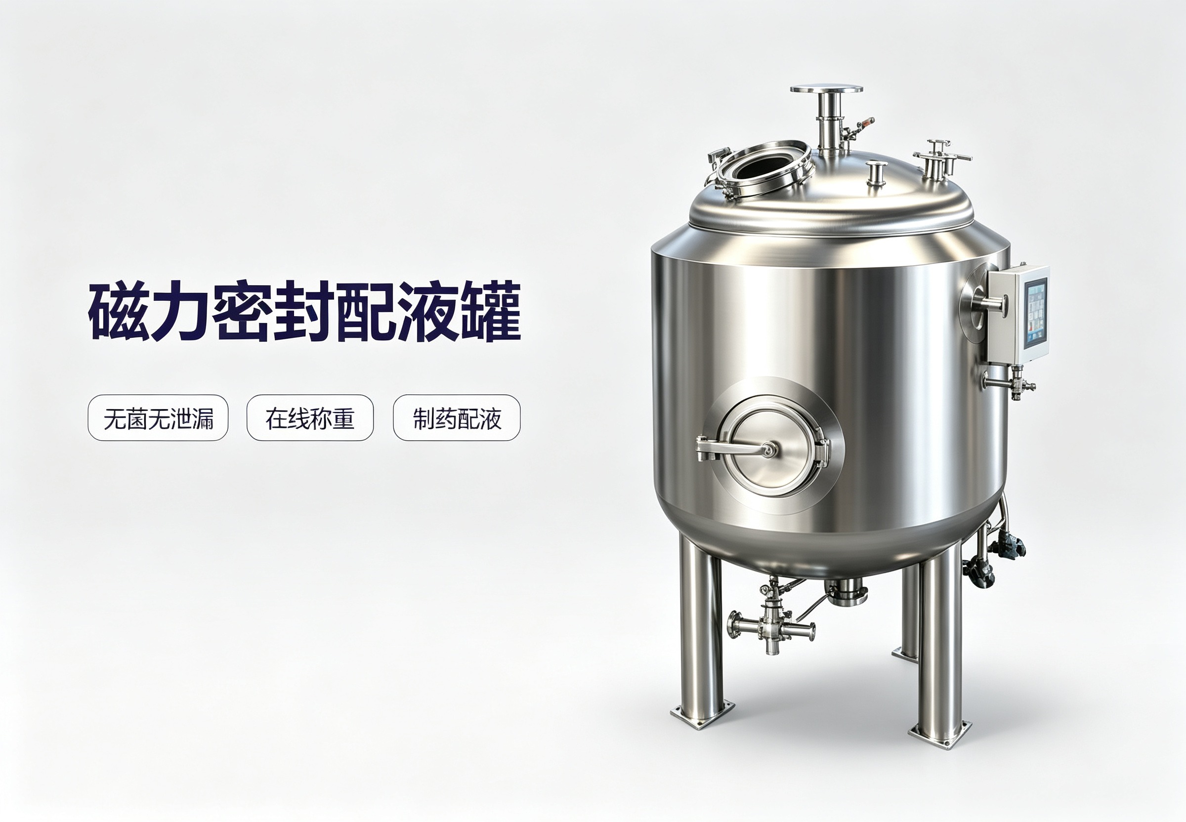 磁力密封配液罐
