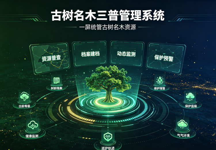古树名木三普管理系统