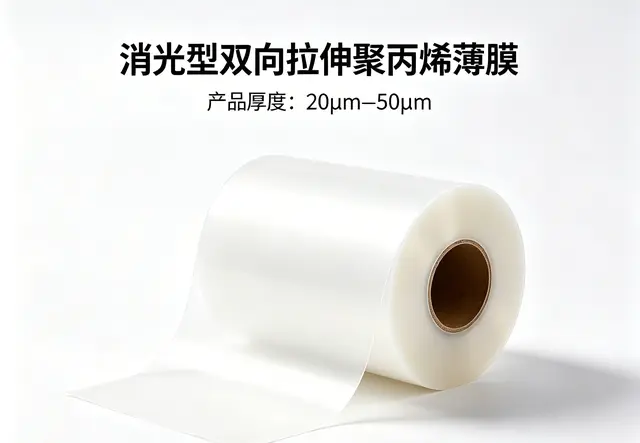 消光型双向拉伸聚丙烯薄膜
