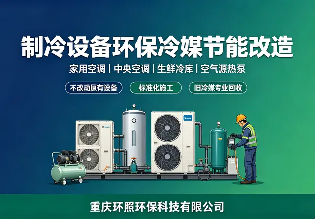 存量制冷设备环保冷媒节能改造