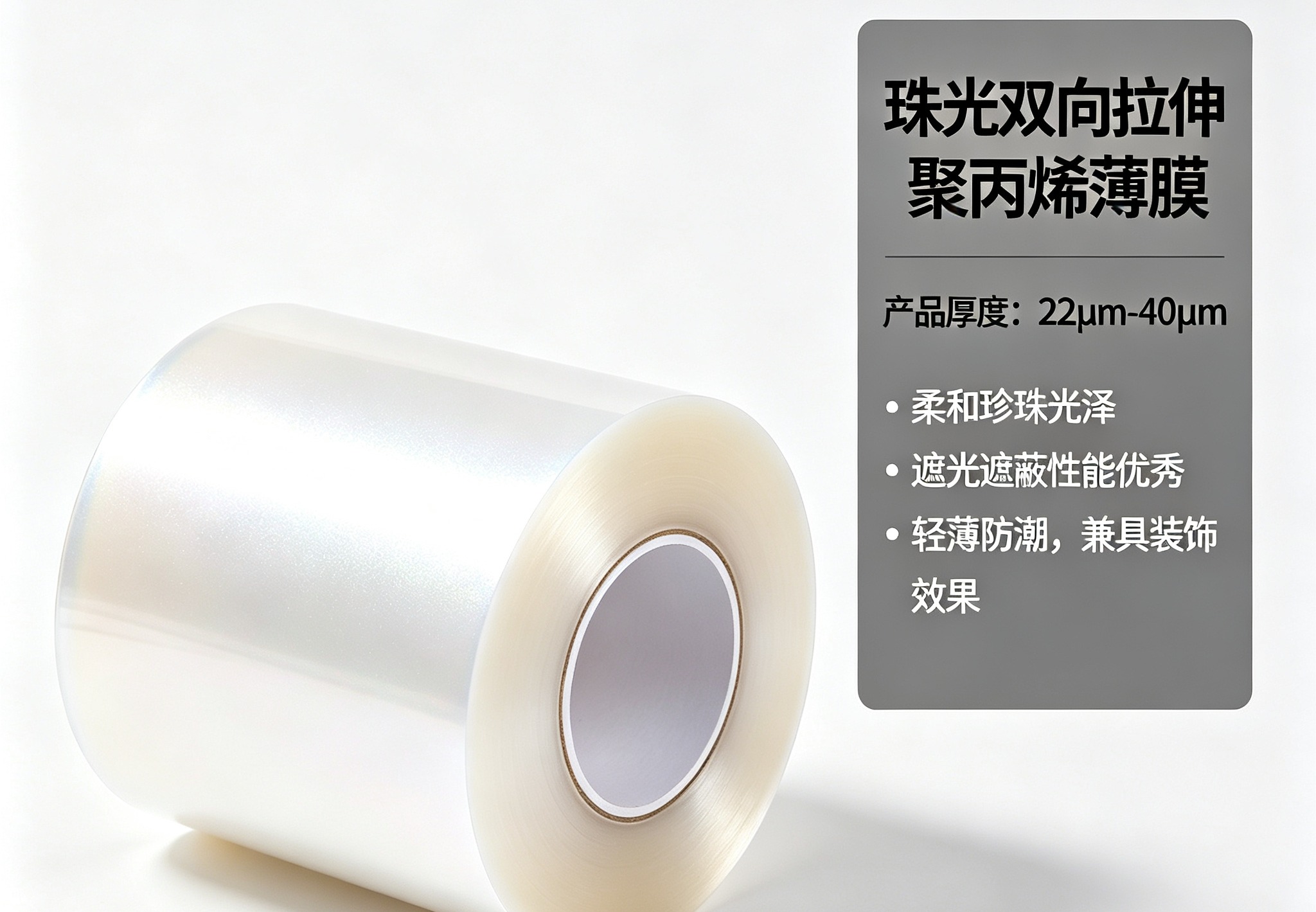 珠光双向拉伸聚丙烯薄膜
