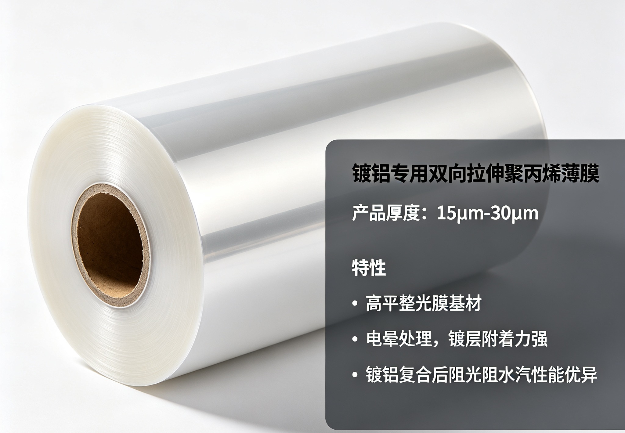镀铝专用双向拉伸聚丙烯薄膜