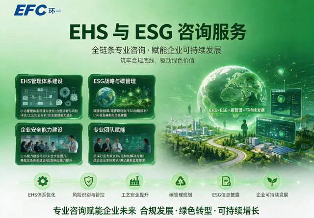 EHS 与 ESG 咨询服务