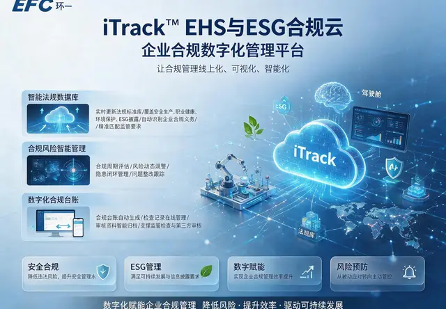 iTrack™ EHS与ESG合规云