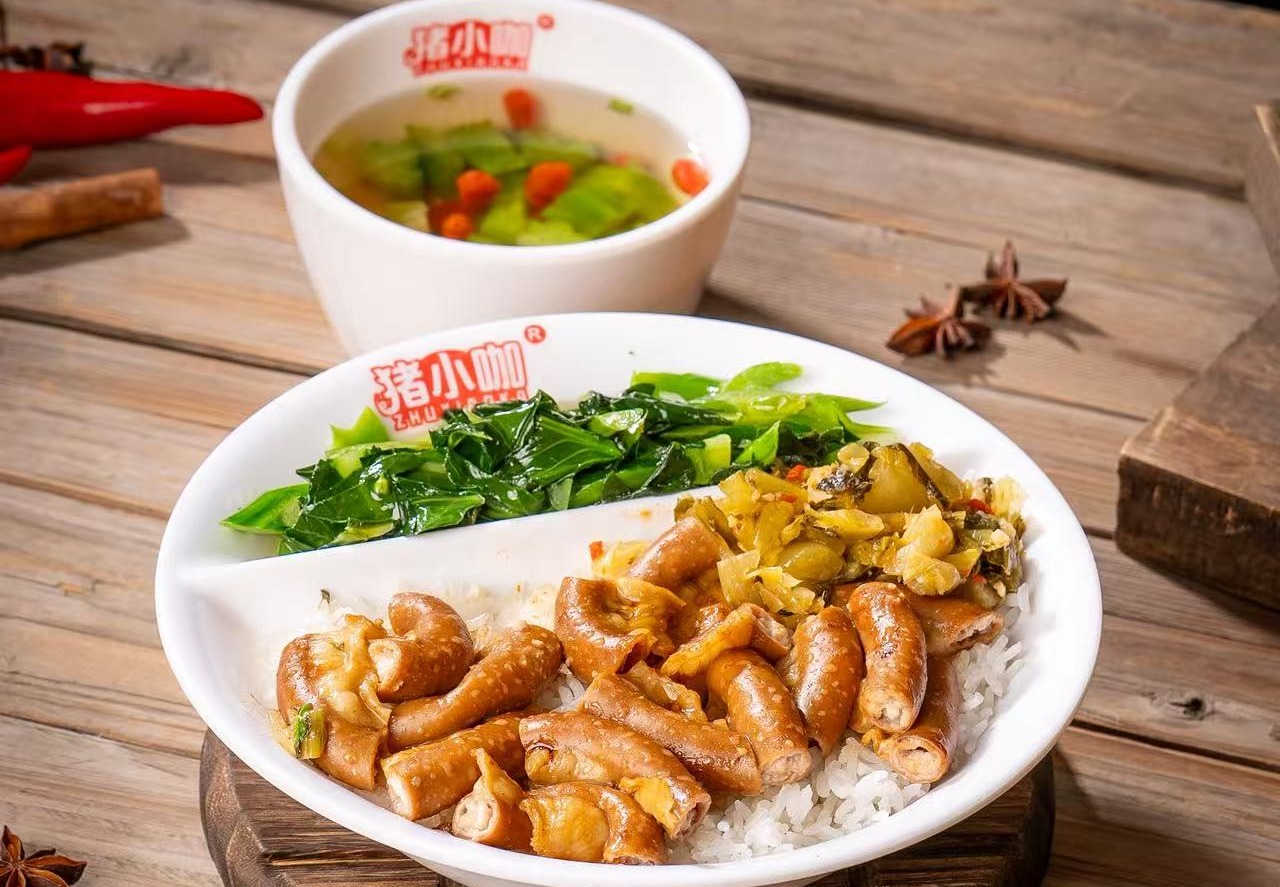 特色猪肠饭