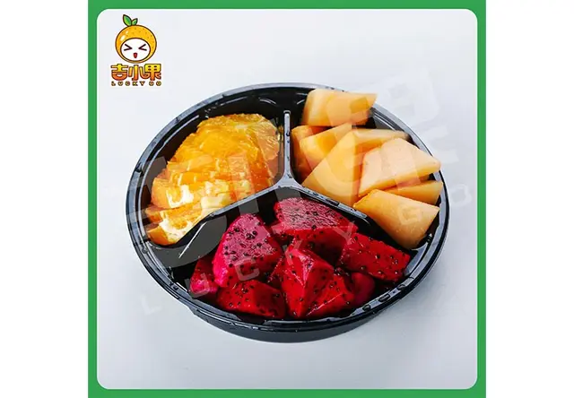 蜜瓜+橙子+红心火龙果
