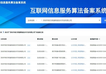算法备案