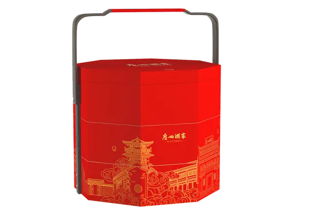 广州酒家 步步高升月饼礼盒1405g