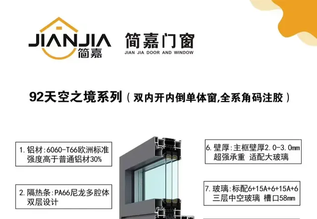 简嘉92天空之境 高性能系统窗