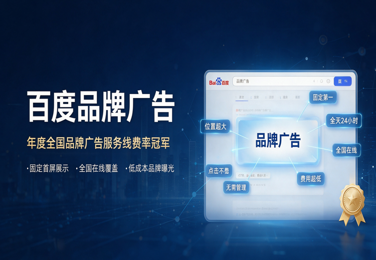 百度品牌广告投放服务