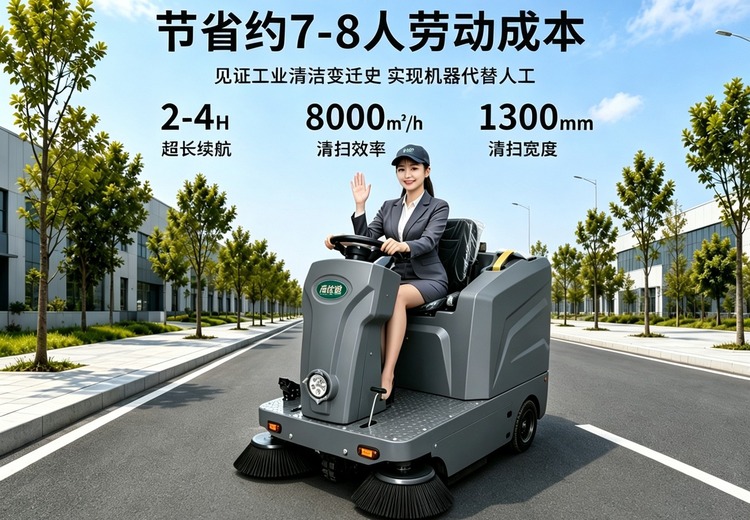 1280驾驶式扫地车