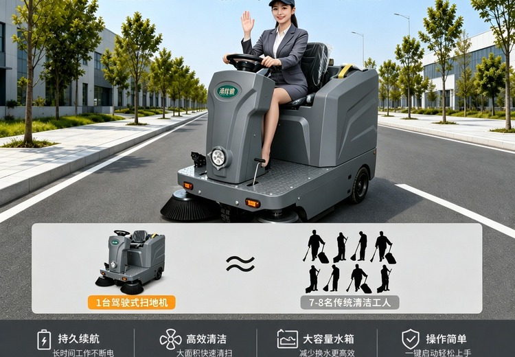 1400驾驶式扫地车