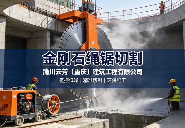 金刚石绳锯切割（绳锯切割）