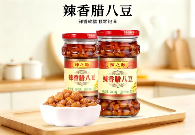 280g辣香腊八豆