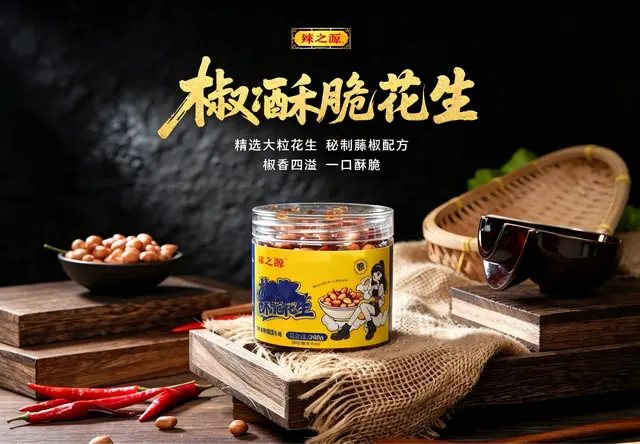 260g椒椒酥脆花生