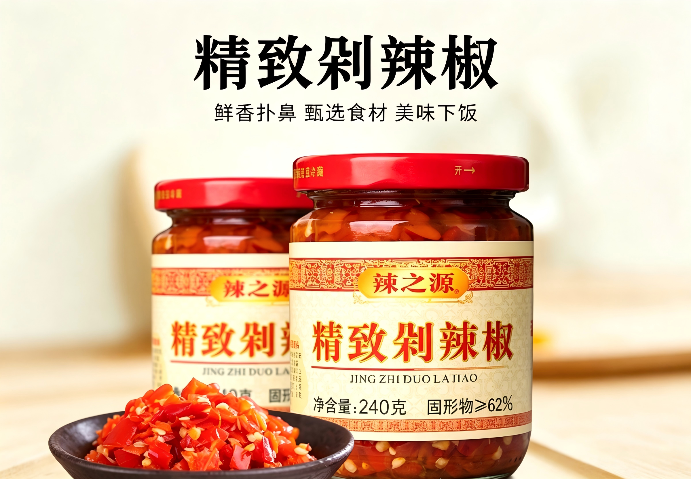 240g精制剁辣椒