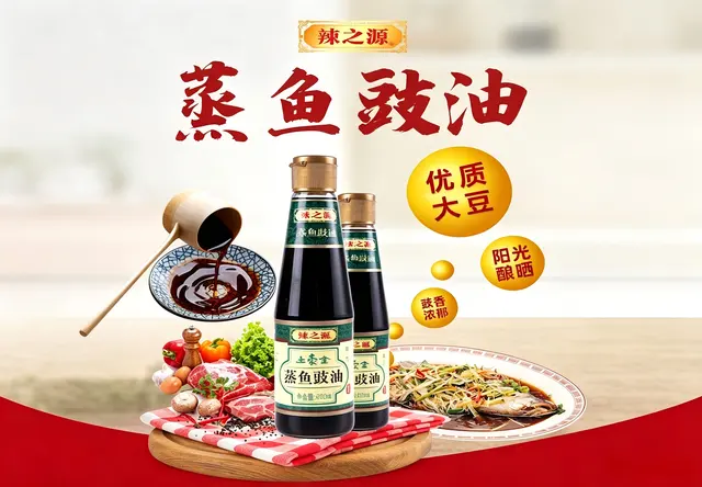 410ml土豪金蒸鱼豉油