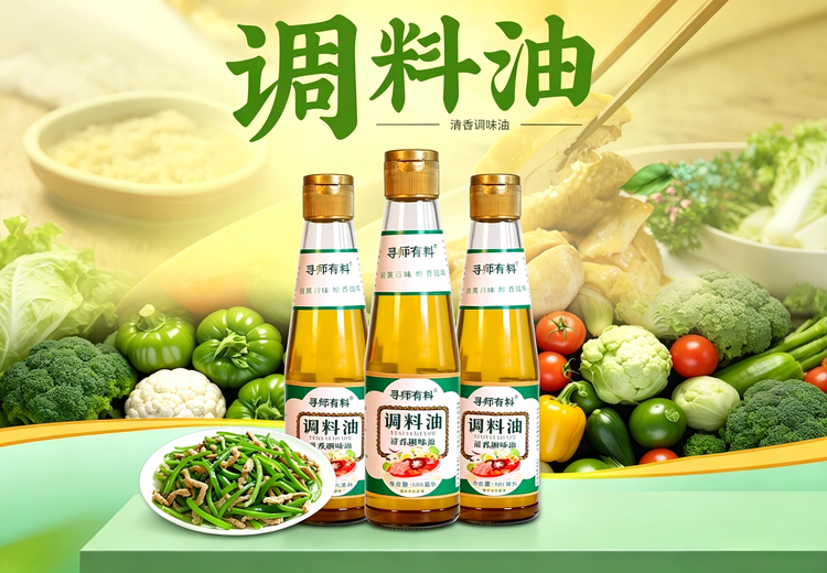 寻师有料 400ml调料油（清香调味油）