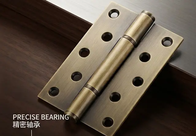 古典黄铜合页