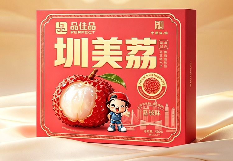 品佳品 荔枝酥饼礼盒360g