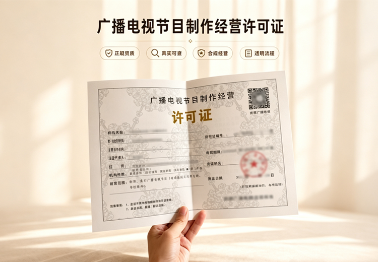 广播电视节目制作经营许可证