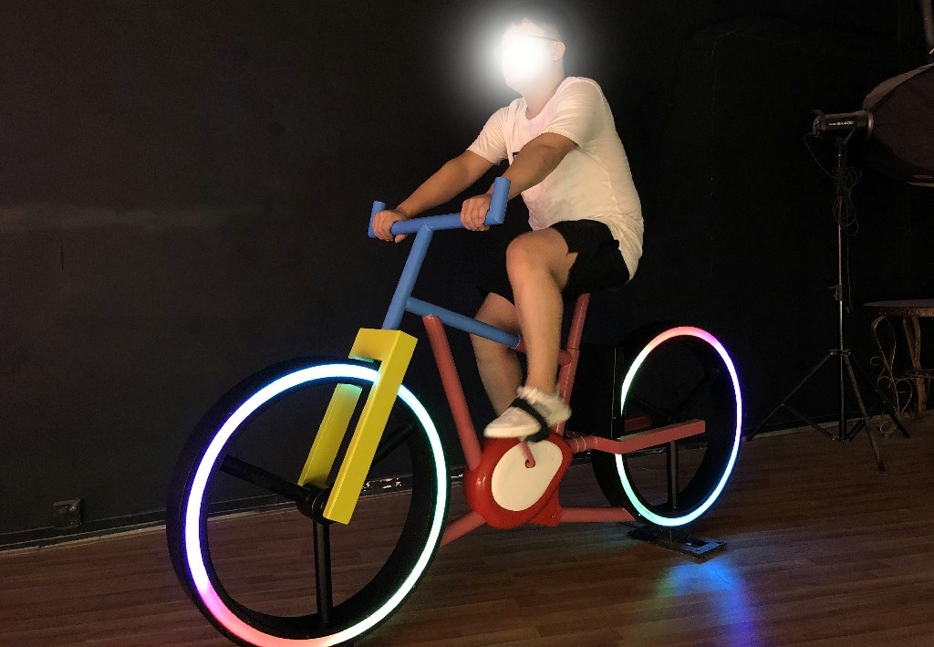 工艺造型灯-自行车