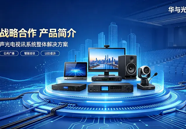 华与光数字科技-联合打造政企智慧空间一体化打包方案
