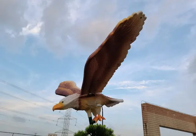 仿真金雕