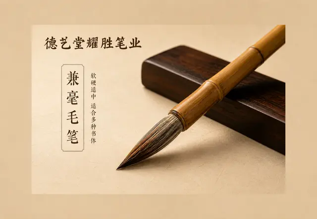 兼毫毛笔