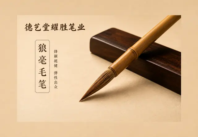 狼毫毛笔