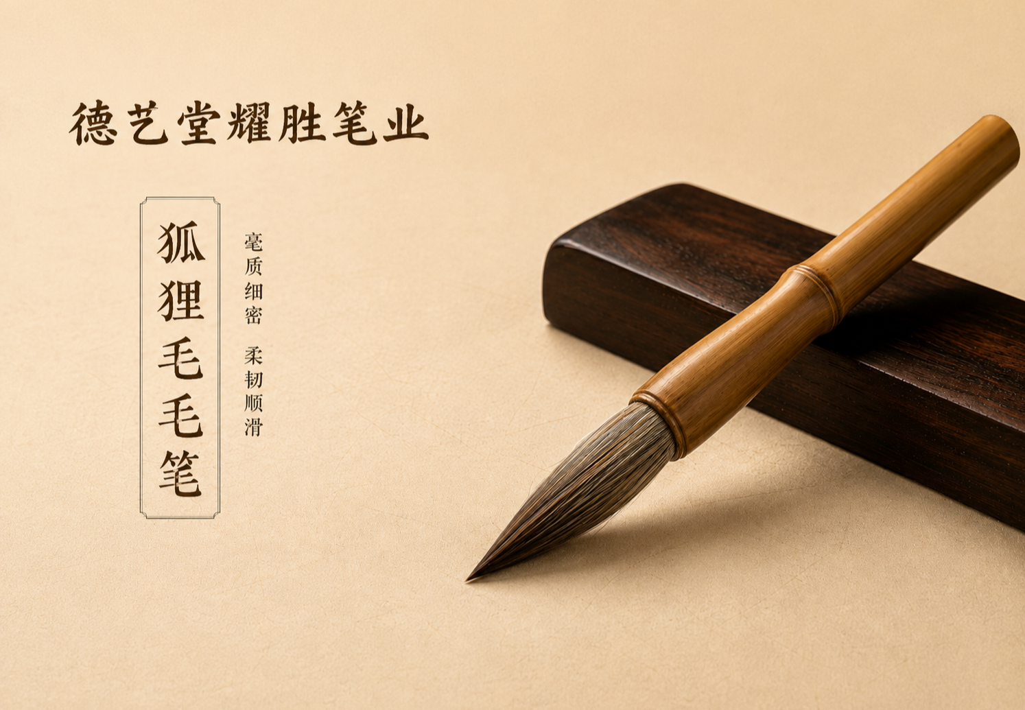 狐狸毛毛笔