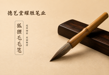 狐狸毛毛笔