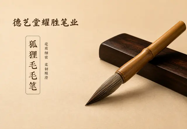 狐狸毛毛笔