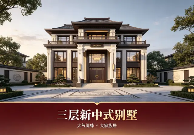 三层自建房别墅
