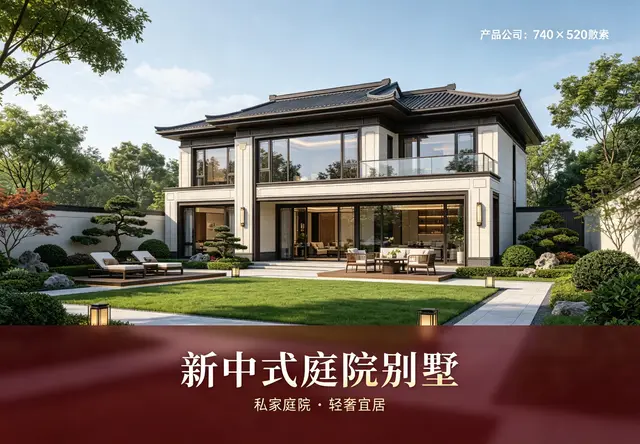 新中式庭院别墅