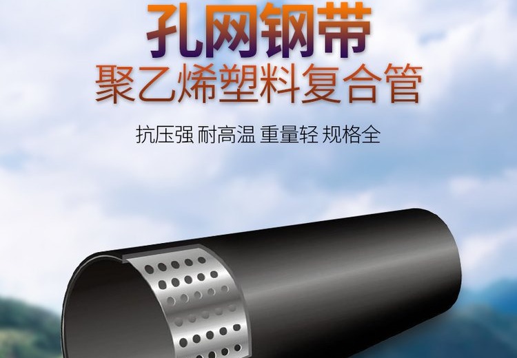 孔网钢带聚乙烯复合管