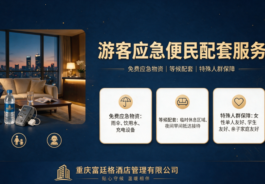 游客应急便民配套服务