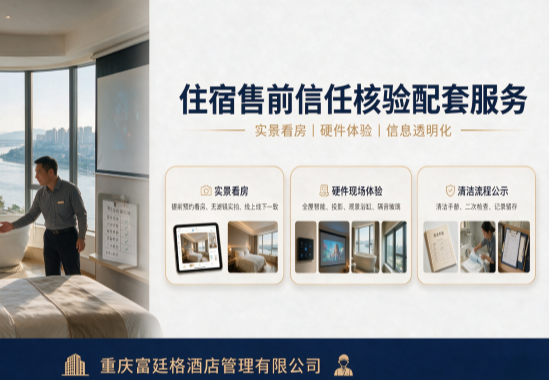 住宿售前信任核验配套服务